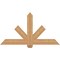 Ekena Millwork Kennewick Timber Gable Bracket, Western Red Cedar, 60"W x 32"H x 3 1/2"D x 5 1/2"F, 13/12 Pitch GBW060X32X0406KEN00SWR - alternate 1